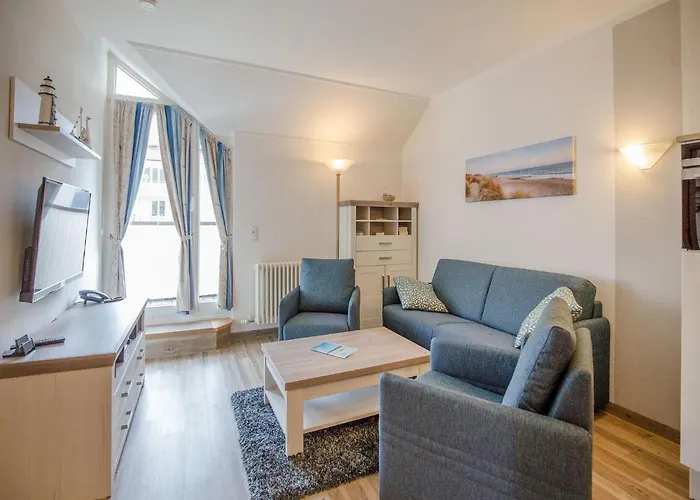 Duenenpark - Komfortplus Mit 2 Schlafzimmern Und Balkon Im Dachgeschoss 198